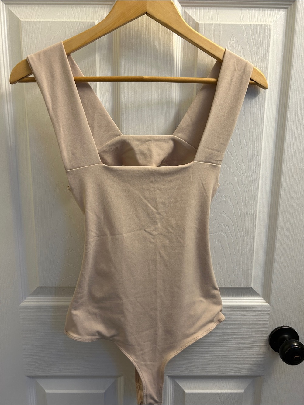 We The Free Square Neck Nude Bodysuit